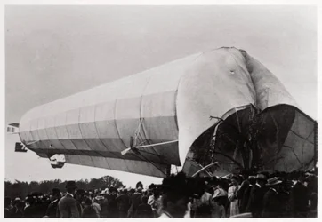 Zeppelin LZ 5 en Goeppingen, Alemania