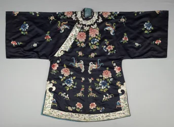Chaqueta de mujer Han, finales de 1800 con añadidos de 1950-1960