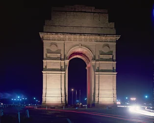 Arco del Memorial de Guerra de toda la India, Nueva Delhi por Sir Edwin Lutyens (1869-1944)