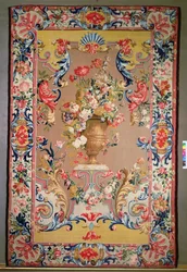 Tapiz arabesco de Joshua Morris, taller de Soho, década de 1720