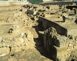 Restos arqueológicos de la colonia griega, siglos VI-V a.C.
