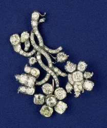 Rociador de diamantes de las joyas de la corona rusa, una vez propiedad de la emperatriz Catalina, c.1760