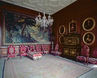 Castillo de Drumlanrig: Sala de Estado panelada