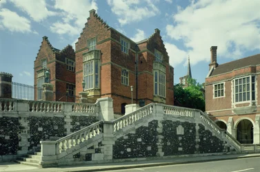 Exterior de la Escuela Harrow, Middlesex