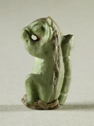 Ardilla de fayenza, Harappa, 2300-1750 a.C.