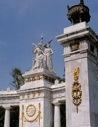 Ciudad de México. Hemiciclo a Benito Juárez.