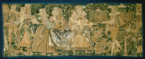 Valance de bordado, c.1575