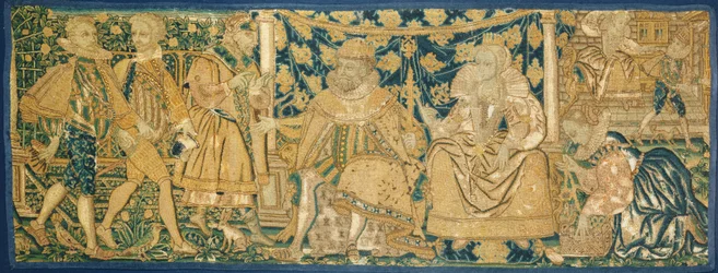Valance de bordado, c.1575