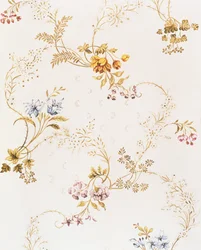 Diseño floral rococó asimétrico por Anna Maria Garthwaite, 1744