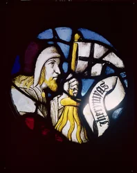 Medallón del profeta Jeremías, siglo XV