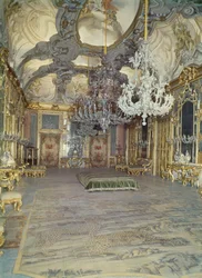 Salón del Palazzo Gangi, Palermo, construido c.1650