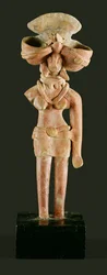 Diosa Madre de terracota, Mohenjo-Daro, 2300-1750 a.C.