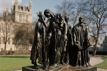 Los burgueses de Calais, por Auguste Rodin (1840-1917), terminado en 1888