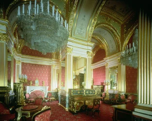 La Cámara Dorada de la Zarina, en los Apartamentos Privados del Gran Palacio del Kremlin