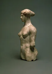 Una muñeca desnuda, griega, Ática, c.siglo V a.C. (terracota)