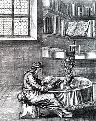 Un caballero leyendo