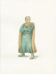 Reconstrucción del duque Guillermo de Normandía hacia 1066
