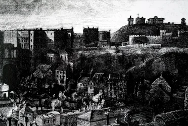 Una vista de Edimburgo