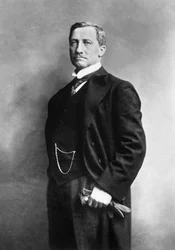 Almirante Robert Edwin Peary (1856-1920) Explorador estadounidense del Ártico (polo norte) c. 1905