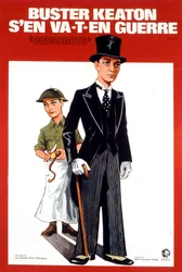 Cartel de la película Doughboys con Buster Keaton y Sally Eilers 1930