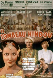 Cartel de la película La tumba hindú de Richard Eichberg 1938