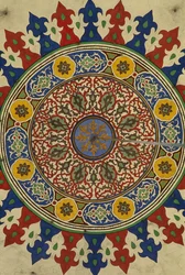 Madrasa Al-Adiliyah, cúpula, decoración (foto)