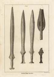 Espadas de bronce antiguas
