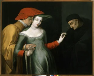 Pintura anónima del siglo XVI Musee Granet, Aix en Provence.