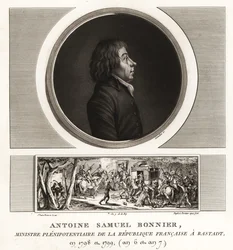 Antoine Samuel Bonnier, Ministro Plenipotenciario de la República Francesa