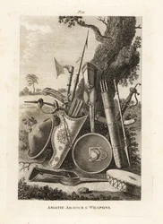 Armadura y armas asiáticas