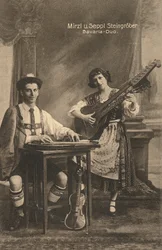 Baviera-Duo, Alemania, c.1910 (postal)