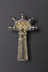 Fíbula de arco, Alemánica, 550-550