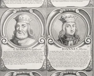 Casimiro IV Jagellón, y Jan I Olbracht, no. 38 y 39 de 