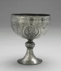 Cáliz del Tesoro de Beth Misona, c.500-700