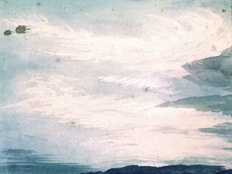 Estudio de nubes de Luke Howard, c 1808-1811