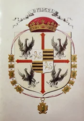 Escudo de la familia Gonzaga (grabado)