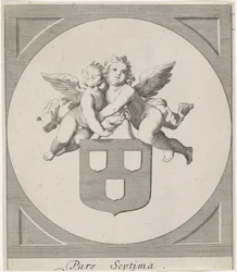 Escudo de armas del Gremio de San Lucas