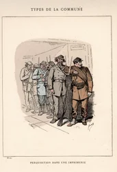 Comuna de París: traje de SEARCH IN UNE PRINTERIE en 