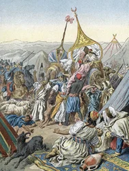 Conquista de Argelia por Francia: Captura del Smalah de Abd-el-Kader en Taguin por el duque de Aumale (1843)