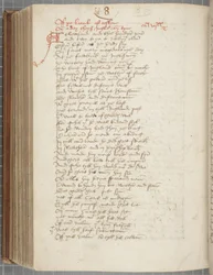 Copia de la Crónica de Andrew of Wyntoun, Fol 325 verso, c.1550