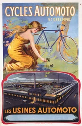 Ciclos Automoto St Etienne - Las fábricas Automoto, c 1914