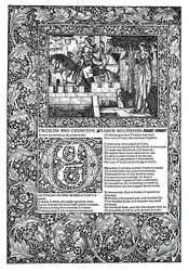 Poema decorativo por Geoffrey Chaucer