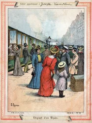 Salida del tren