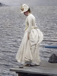 Detalle de: Vacaciones de verano (1886, acuarela sobre papel). Estocolmo, colección privada. Anders Zorn (1860-1920)