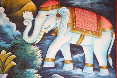 Elefante devoto, Siem Reap, Camboya