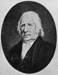 Edward Pease, fabricante de ferrocarriles inglés, mediados del siglo XIX