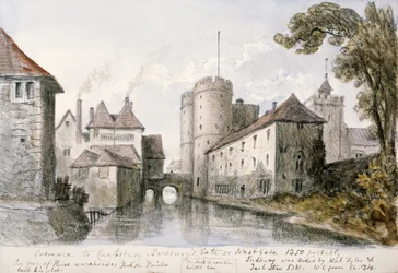 Entrada a Canterbury" de William Crotch