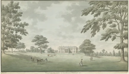 Fisherwick Hall, 1786