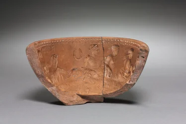 Fragmento de un molde, Período Augustano, 27 a.C.-14 d.C.