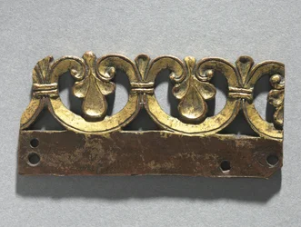 Fragmento de una Cresta Ornamental de un Santuario Relicario, c.1165-1180